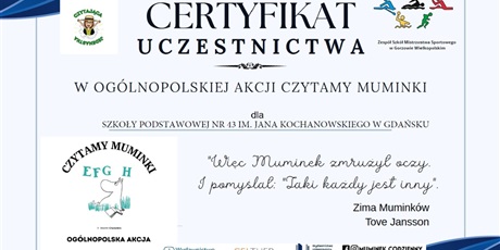 CZYTAMY MUMINKI