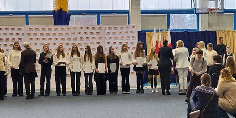 Dziś Nasi uczniowie z rąk Pani Prezydent otrzymali stypendia