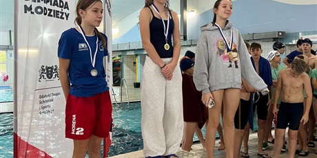 Dziś nasze dziewczyny godnie reprezentowały szkołę podczas Mistrzostw Gdańska w pływaniu drużynowym.