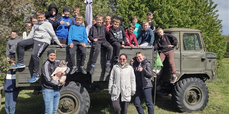 Klasy 5 udały się na Zieloną Szkołę