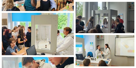 Na lekcjach chemii