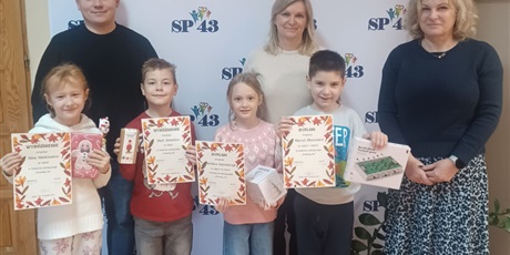 Nagrody w konkursie "Jesienny Las" wręczone.