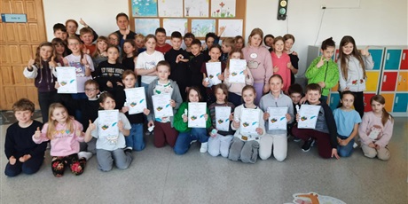W dniu dzisiejszym nastąpiło  rozstrzygnięcie konkursu ortograficznego dla klas trzecich "Mistrz ortografii"