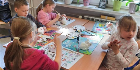 Warsztaty wielkanocne klasy 1B