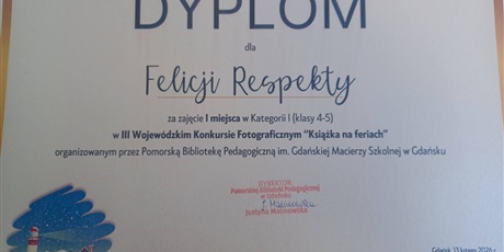 Wielkie brawa dla Felicji Respekty