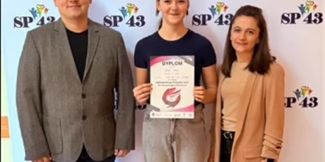 Z radością informujemy, że uczennica klasy 7A, Lena Król